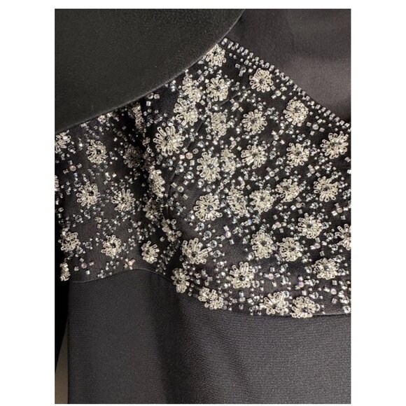 Y2K Daymor Couture Gown & Bolero Jacket Beaded Sweetheart Bodice 4 evening wear - Picture 10 of 14